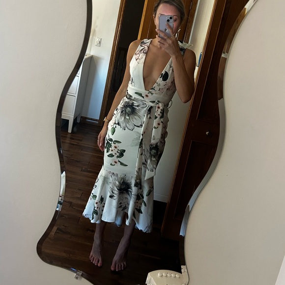 Floral low  Marilyn Monroe dress - Picture 1 of 8